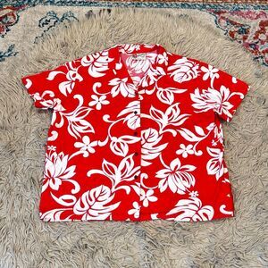 Hilo Hattie Hawaiian Shirt size XL